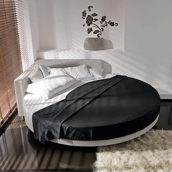 Home 6 Ring Angolo - Letto rotondo con testiera angolare