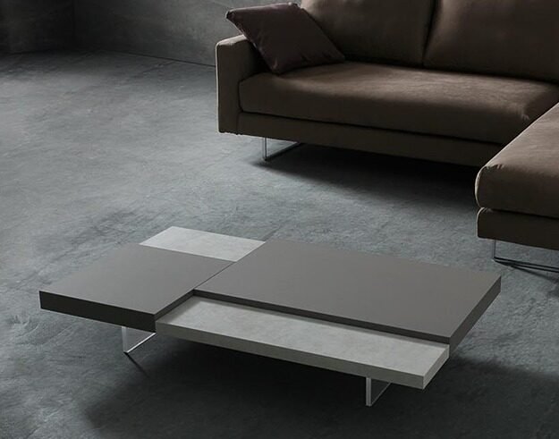 Erica - Tavolino moderno da salotto dal design essenziale TA360