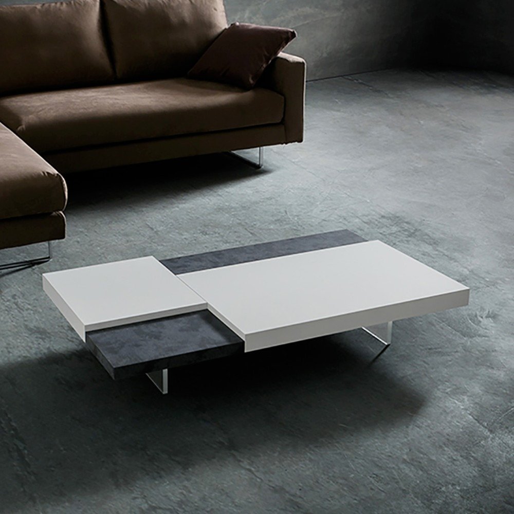 Erica - Tavolino moderno da salotto dal design essenziale TA360 - INTERNO77