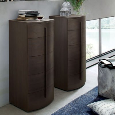 Gliss - Settimanale moderno 5 cassetti L 50,4 cm MARONESE ACF