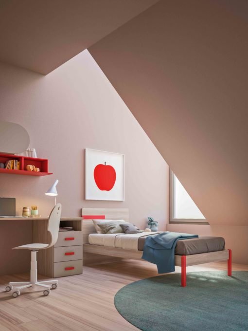 Mya - Cameretta bambino componibile e personalizzabile comp. 01 MAB