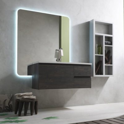 ELY J 37 - Mobile arredo bagno L 120 x P 51 cm personalizzabile ARCOM